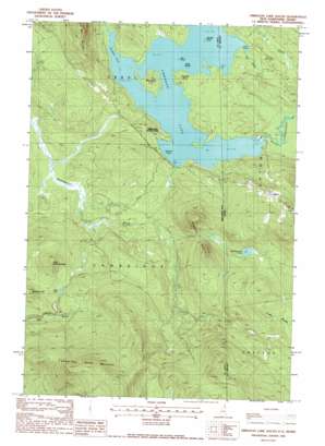 Umbagog Lake South USGS topographic map 44071f1