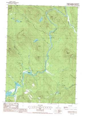 Teakettle Ridge USGS topographic map 44071f2