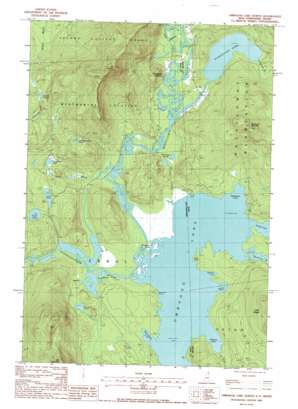 Umbagog Lake North USGS topographic map 44071g1