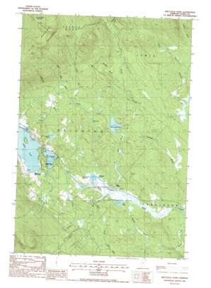 Spectacle Pond topo map