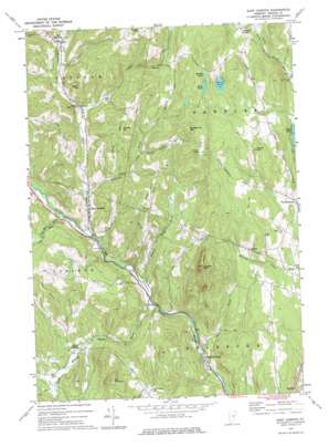 East Corinth USGS topographic map 44072a2
