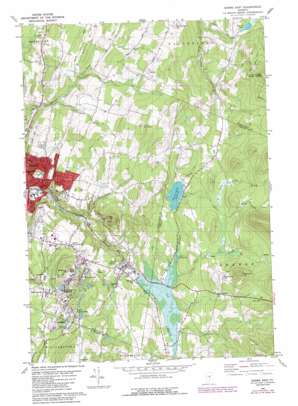 Barre East USGS topographic map 44072b4