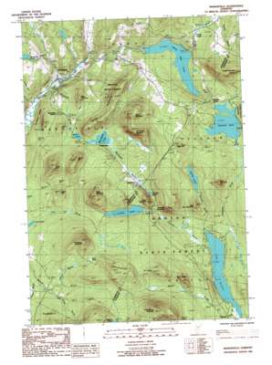 Marshfield topo map