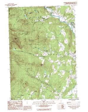 Whiteface Mountain USGS topographic map 44072e6