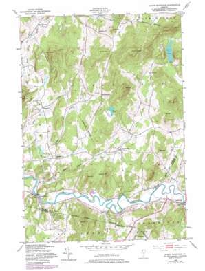 Gilson Mountain USGS topographic map 44072f8