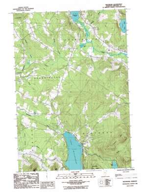 Westmore topo map