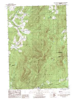 Cold Hollow Mountains USGS topographic map 44072g6
