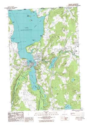 Newport Center USGS topographic map 44072h2