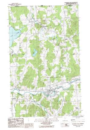 Sheldon Springs USGS topographic map 44072h7