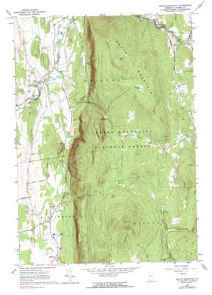 Lake Champlain South USGS topographic map 44073a1