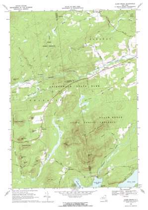 Alder Brook USGS topographic map 44073e8