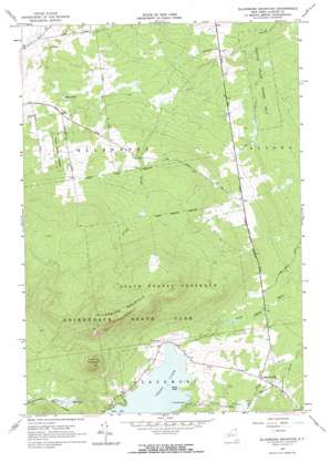 Ellenburg Mountain USGS topographic map 44073g7