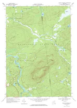 Mount Matumbla USGS topographic map 44074c5