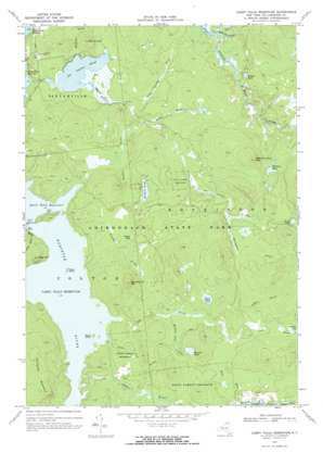 Carry Falls Reservoir USGS topographic map 44074d6