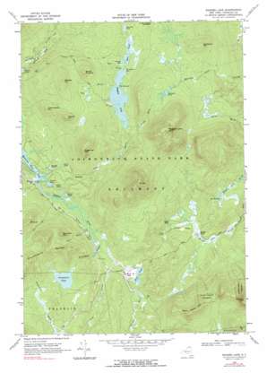 Ragged Lake USGS topographic map 44074f1