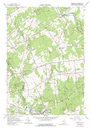 Parishville USGS topographic map 44074f7