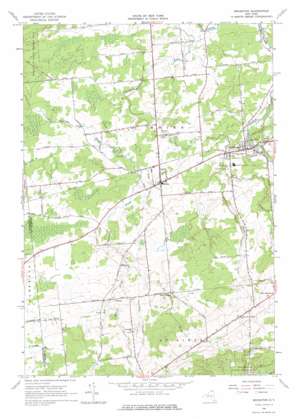 Brushton USGS topographic map 44074g5
