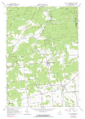 North Lawrence topo map