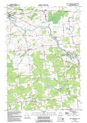Fort Covington USGS topographic map 44074h4
