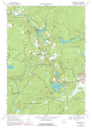 Oswegatchie USGS topographic map 44075b1