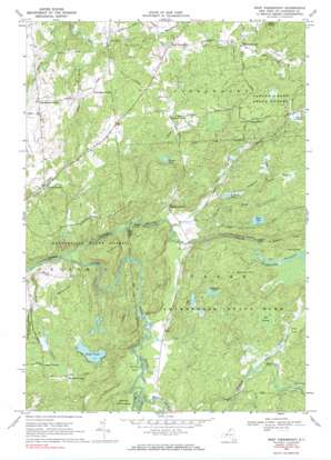 West Pierrepont USGS topographic map 44075d1
