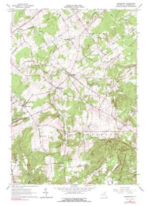Pierrepont USGS topographic map 44075e1