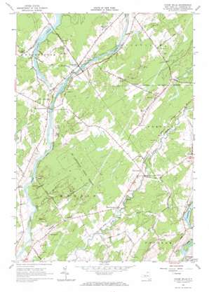 Chase Mills topo map