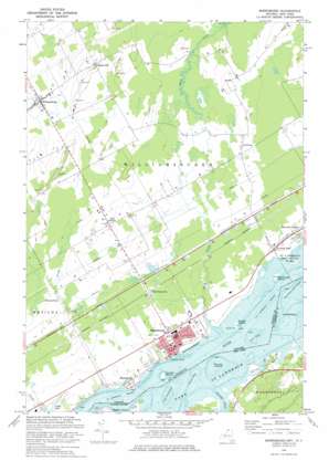 Morrisburg USGS topographic map 44075h2