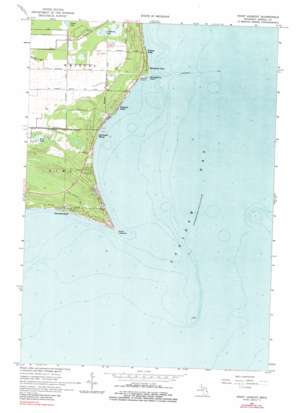 Point Lookout topo map