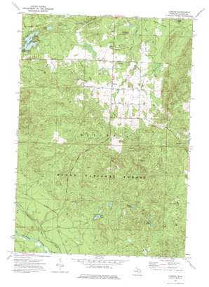 Curran USGS topographic map 44083f7