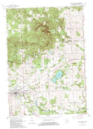 West Branch topo map