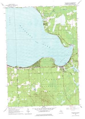 Prudenville topo map