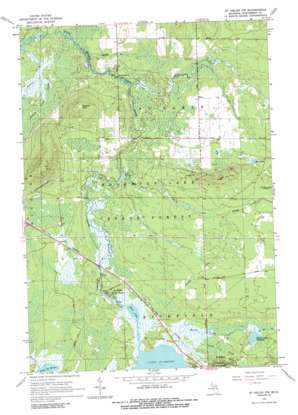 Saint Helen NW USGS topographic map 44084d4