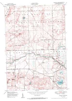 Wakeley Lake USGS topographic map 44084f5