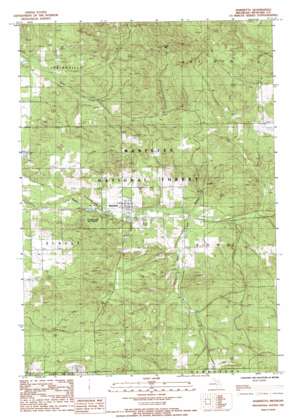 Harrieta USGS topographic map 44085c6