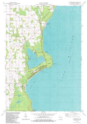 Jacksonport USGS topographic map 44087h2