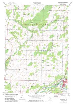 Oconto West USGS topographic map 44087h8