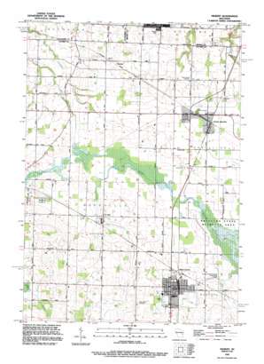 Hilbert USGS topographic map 44088b2