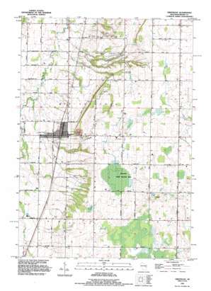 Greenleaf USGS topographic map 44088c1