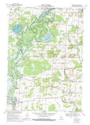 Readfield USGS topographic map 44088c7