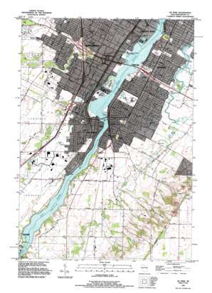 De Pere USGS topographic map 44088d1