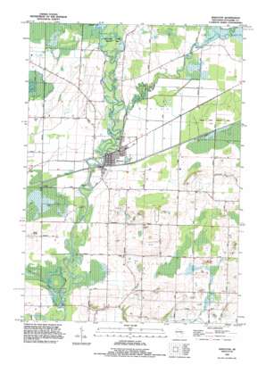 Shiocton USGS topographic map 44088d5