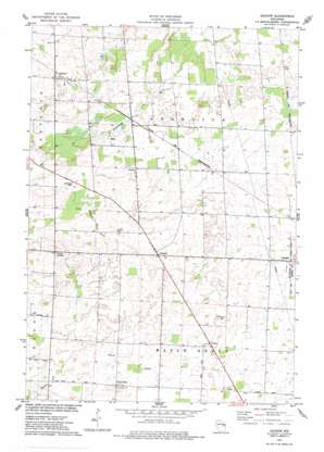Zachow USGS topographic map 44088f3