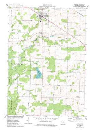 Bonduel USGS topographic map 44088f4