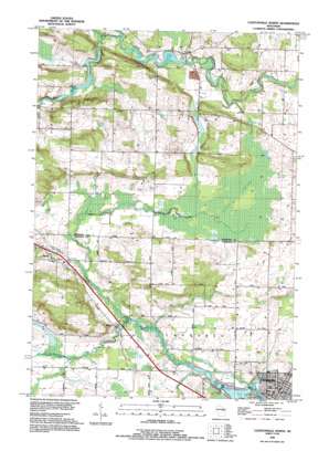 Clintonville North USGS topographic map 44088f7