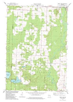 Berry Lake USGS topographic map 44088h4