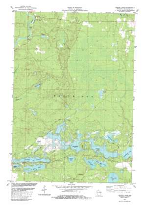 Legend Lake USGS topographic map 44088h5