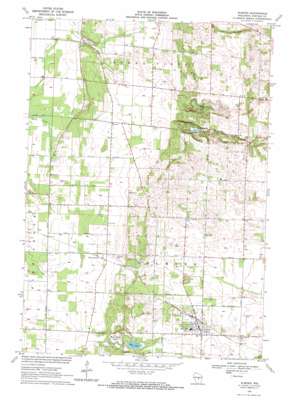 Almond USGS topographic map 44089c4