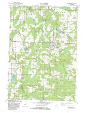 Wittenberg USGS topographic map 44089g2