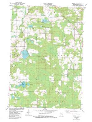 Mission Lake USGS topographic map 44089g3
